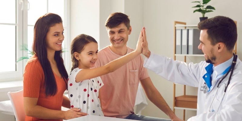 Paediatric consultation session at Ability Gate