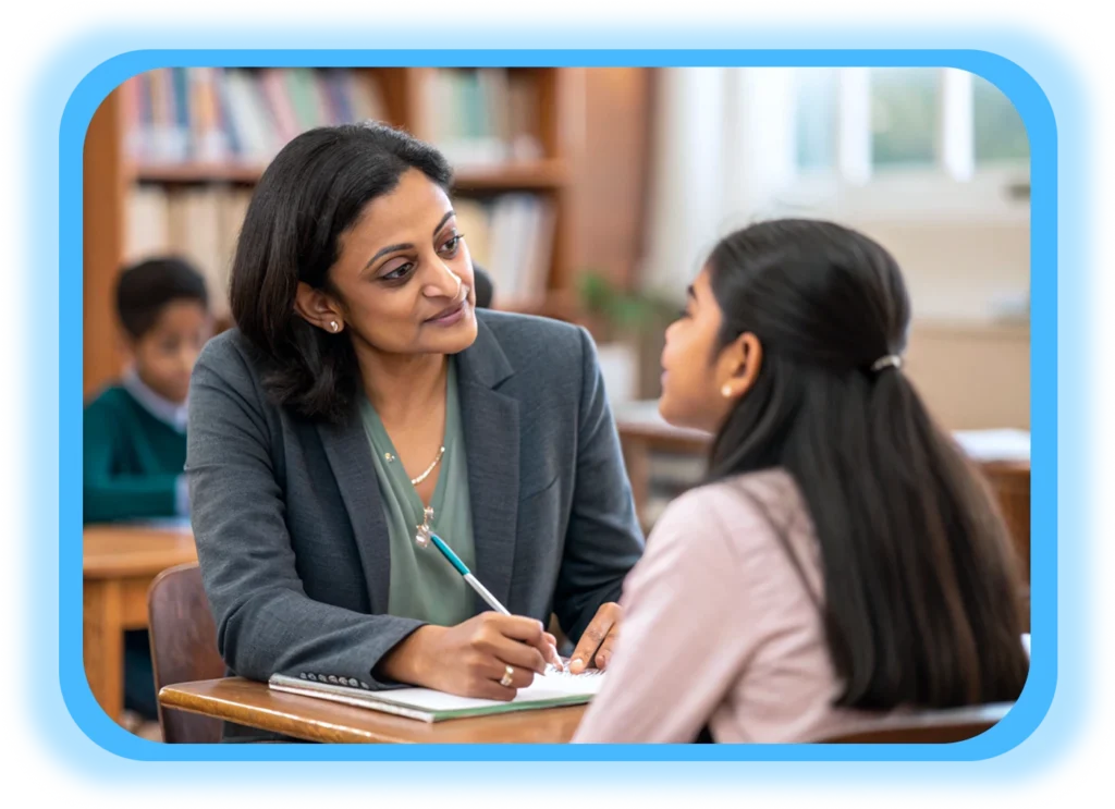 Career counselling session at Ability Gate